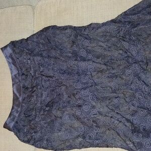 Lace see through skirt with satin shorts underneath